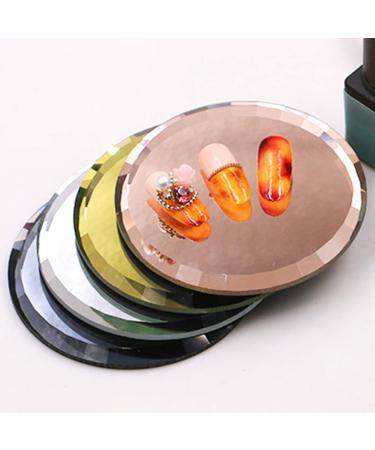 AchidistviQ Nail Art Color Palette for Artificial Nails - Premium Mirror & Glass Display - Buy Online on GoSupps.com