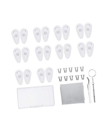 Healeved 1 set nose pad sunglasses Nose pads tool set for glasses glasses screws nose protection for glasses glasses glasses.