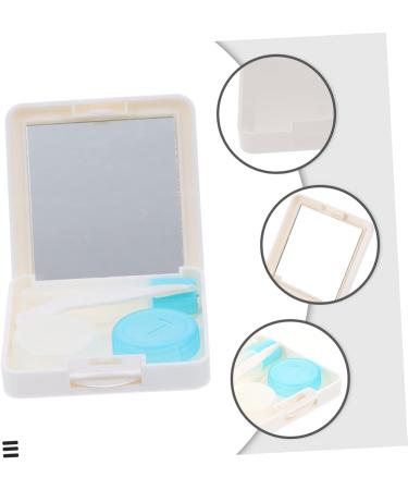 Ultechnovo 9-Sentence Contact Lens Container Set | 3PCS Case with Applicator & Removal Tool | Compact Lens Tank with Mirror - Ideal for Travel - Buy Online on GoSupps.com