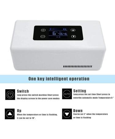 Showyow Portable Cooler Box - LED Display Medical Refrigerator Reefer 2-8 C for Travel & Car | Buy Internationally - Buy Online on GoSupps.com