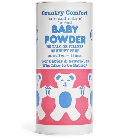 Country Comfort Baby Powder 3 oz (3 pack) - Gentle and Soothing Baby Powder trio - Buy Online on GoSupps.com