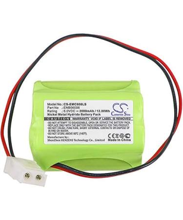 Replacement Battery for GE 60401005 60410C5 - 2000mAh/6V | International Shipping Available - Buy Online on GoSupps.com
