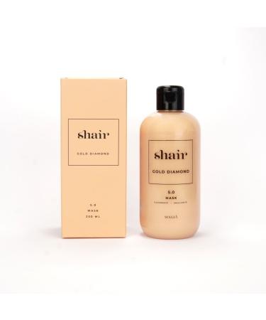  Magi Professional Shair Gold Diamond Mask: Balm UVB Filter Sun Protection Ideal for Frequent Washes SLS Free Suitable for Children 250ml - Buy Online on GoSupps.com