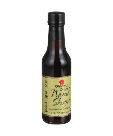 OHSAWA Organic Nama Shoyu Sauce, 5 Ounce