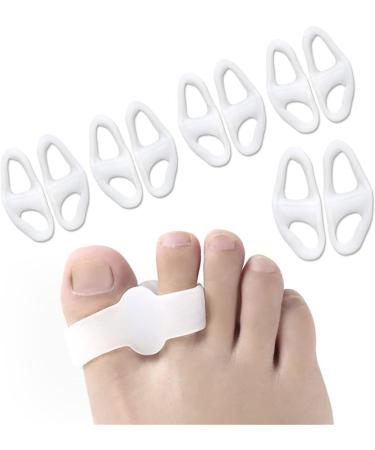 HEXILIN Soft Toe Separator Bunion Corrector Kit - 4 Pairs, One Size Fits All - Buy Online on GoSupps.com