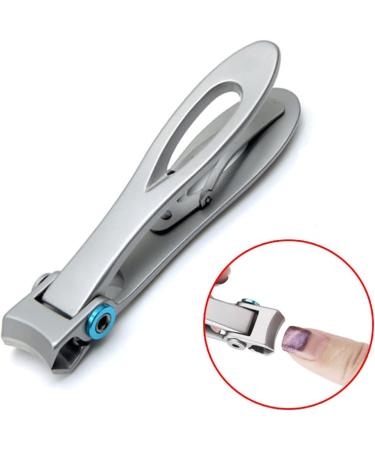 QXSJEDYCH Nail Clippers Nail Clippers Stainless Steel Nail Cutter Toenail Fingernail Manicure Cutter Thick Ingrown Toenail Scissors Tools Nails(Color:Schwarz Size:S) S Schwarz - Buy Online on GoSupps.com