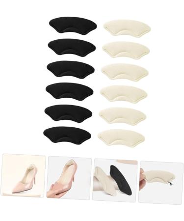 FOMIYES 18 Pairs Heel Stickers - Self-Adhesive Half Size Pad Inserts for Loose Shoes - Comfortable Heel Grips & Cushions for Women - Buy Online on GoSupps.com