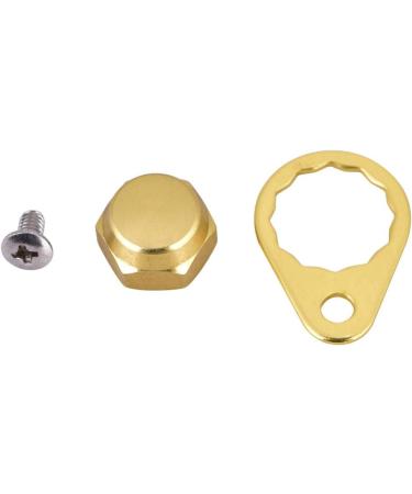 Screw Nut Cap Bearing Cover for Fishing Reel Handle Knob Locking Plate - Gold Left Hand (Pack of 2) - Buy Online on GoSupps.com