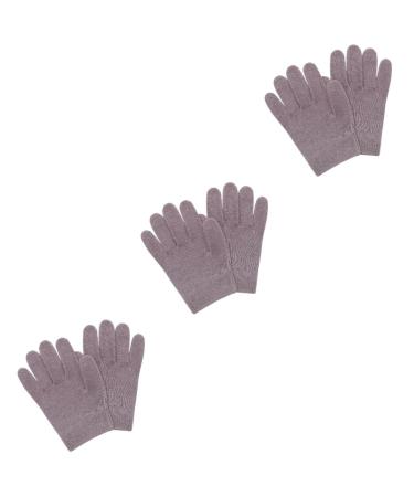 FRCOLOR 3 Pairs Night Moisturizing Gloves spa Gloves Gel Gloves Dry Hands Lotion moisturizing Lotion Sleeping Gloves Womens glives Hand Skin Care Gloves moisturizing Hand Cover at Night