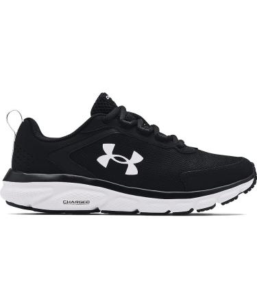 Under Armour Women's Charged Assert 9 Running Shoe - Black/White - Size 8 - Buy Online on GoSupps.com
