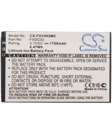 Replacement Battery for Drift Ghost & HD Ghost - 1750mAh/3.7V - Compatible with Ghost S Ghost S HD Part No. 72-011-00 FXDC02 - International Shipping Available - Buy Online on GoSupps.com
