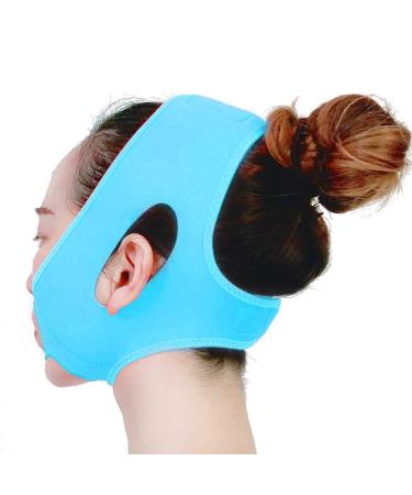 V Line Face Lifting Belt - Pain-Free Facial Mask for Firming and Slimming - Blue - Buy Online on GoSupps.com