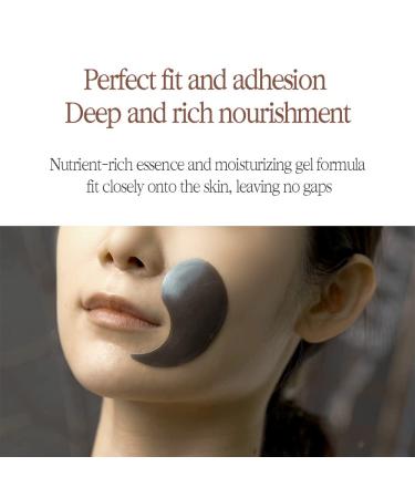 YUNKANG YUL Black Tea Time Reverse Eye Patch - Reduce Puffy Eyes & Fine Lines | Korean Eye Gel Pads with Collagen & Peptide | 60ea - Buy Online on GoSupps.com