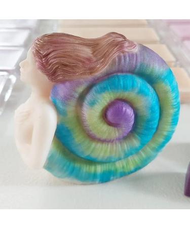 Cestony Conch Girl Shape Silicone Molds for Candle & Soap Making | Perfect for Pillar Aromatherapy and Clay Crafts - Buy Online on GoSupps.com