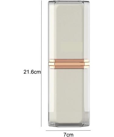 Digjobk Orange Travel Toothbrush Cup | Portable Organizer & Bathroom Accessory | Toothpaste & Toothbrush Storage Box - 21.6cm - Buy Online on GoSupps.com