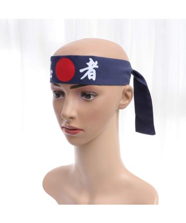 Uonlytech Sushi Chef Headband - Japanese Style Hair Band for Karate Cosplay & Kitchen Use - Buy Online on GoSupps.com