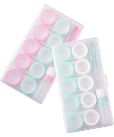 Solustrie Compact Storage Box for Colored Contact Lenses - Travel-Friendly Contact Case & Housing Kit - Buy Online on GoSupps.com