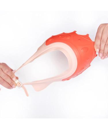 Kids Shower Cap | Baby Bath Shower Head | Toddler Hair Washing Shield | Pink Shower Visor for Little Ones - Buy Online on GoSupps.com