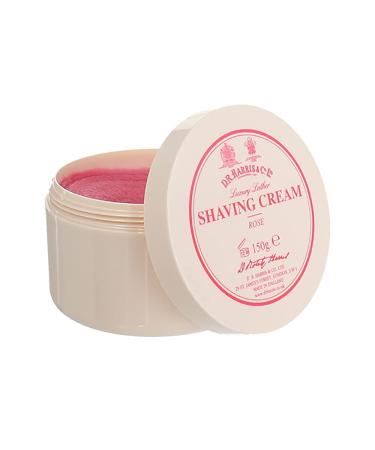 D r Harris Shaving Cream Bowl 150g rose
