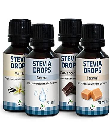 Sukrin Stevia Drop Vanilla 30 ml - Sugar-Free Sweetener for Baking & Beverages | Shop Internationally - Buy Online on GoSupps.com