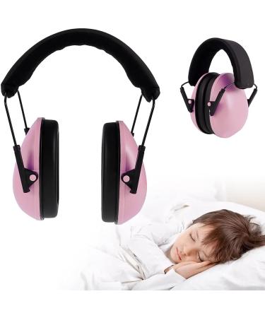 Caffney Kids Noise Cancelling Headphones - Adjustable Ear Defenders for Children - Pink - Buy Online on GoSupps.com
