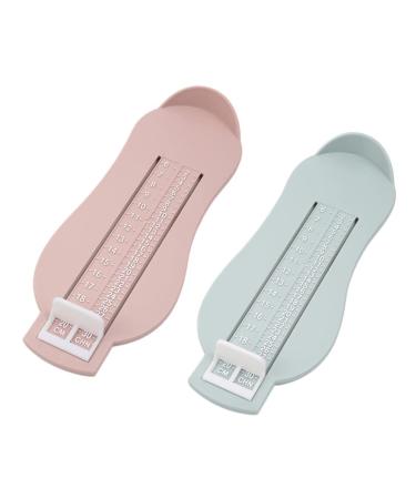 GANAZONO Toddler Tool 2pcs Baby Foot Measuring Device CHN Foot Length Measurement Kids Foot Measurement Device Foot Gauge Shoe Sizer for Buying Shoes Knitting Tools