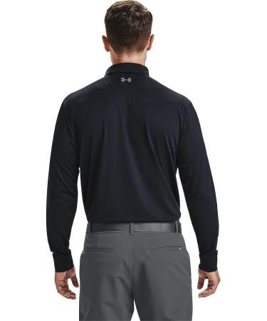 Under Armour Men's Performance Polo 2.0 Long Sleeve T-Shirt Black/Pitch Gray X-Large - Buy Online on GoSupps.com