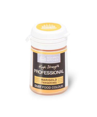 Squires Kitchen MARIGOLD TANGERINE Food Colour Colouring Edible Lustre Dust 4G