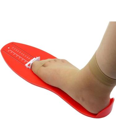 Adult Foot Measurement Device - Blue Foot Gauge for Shoe Size Calculation | Feet Length & Width Measuring Ruler for Household Use - Buy Online on GoSupps.com