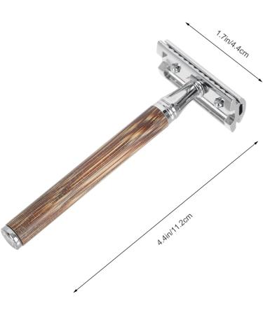 Lurrose Safety Razor Set - Double-Sided Beard Cutter & Mustache Trimmer | International Shipping - Buy Online on GoSupps.com