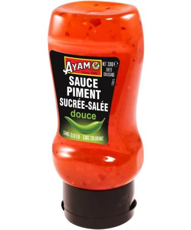 AYAM Sweet-Salty Sauce | Spicy | Fresh Chili Peppers | High Quality | Healthy Eating | Gluten Free | No Coloring | Glutamate - Buy Online on GoSupps.com