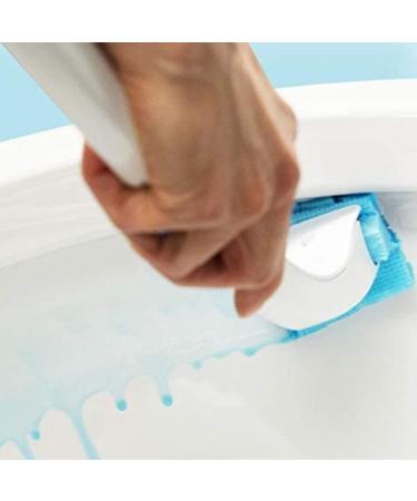 Starter Kit Toilet Cleaning Brush 1 Handle + 4 Refills - Duck Fresh Brush with Holder with Duck Fresh Brush Refill (24 Flushable Cleaning Pads) - Buy Online on GoSupps.com