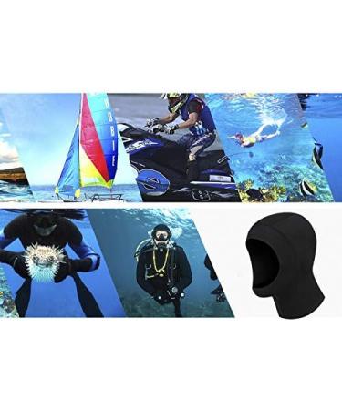 Warm Neoprene Scuba Diving Hood Sun UV Protection Wetsuit Diving Cap with Flow Vent to Eliminate Trapped Air Durable Stretchable Dive Hood for Surfing Snorkeling Kayaking Sailing Canoeing Water Sports Large - Buy Online on GoSupps.com