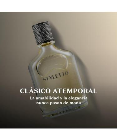 Styletto Eau de Toilette Long-Lasting Fragrance Cologne for Men Woody 3.4 Ounce - Buy Online on GoSupps.com