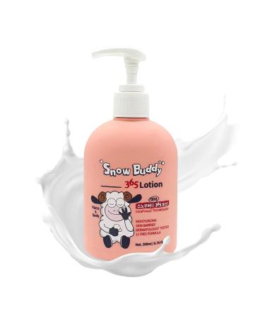 My 365 Lotion - for Kids - Gentle Daily Body Care with Ceramide Paraben-Free Fragrance-Free Dye-Free EWG Green 200ml (6.76 fl.oz) Lettering Sticker Included