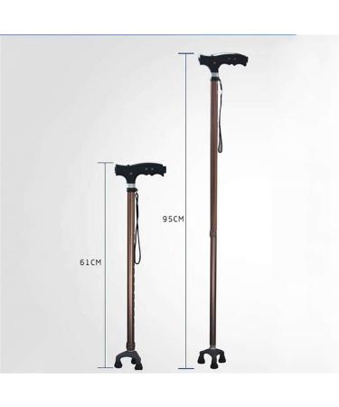 Canes Elderly Crutches Non-Slip Folding Ultra-Light Aluminum Alloy Footsteps Gold It's so Kind of You Safehappy - Buy Online on GoSupps.com
