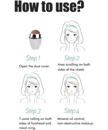 Bticx Oil-Absorbing Volcanic Face Roller Facial Oil Suction Ball Volcanic Stone Face Oil Absorbing Roller Oil Remover Oily Skin Shine Control - Restore Matte Makeup in 1 Second - Buy Online on GoSupps.com