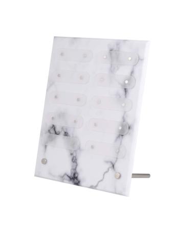 Minkissy Nail Art Showing Holder Marble Nail Art Detachable Color Card Display Board Acrylic False Tip Display Stand for Salon