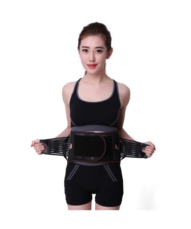 Belly belt built -in 5 support poles to protect the hip belt breathable comfortable and ergonomic seat exercise to protect the lumbar spine XXL (m)