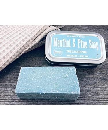 Nordic Shaving Menthol & Pine Soap bath soap 80 g unique standard - Buy Online on GoSupps.com