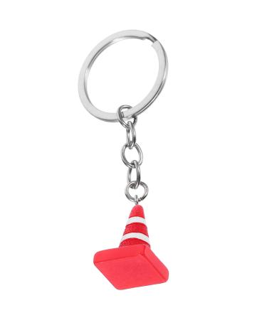 Valiclud Mini Transport Police-key pendant wallet Charme key trailer decoration creative car keychain construction party favors resin resin backpack Miss card card map