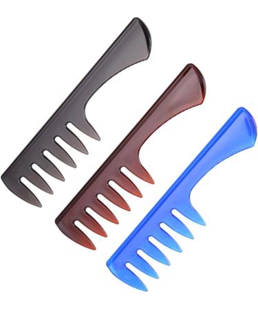 minkissy 6 Pcs Man Comb Fork Comb Hairdressing Accessories Hair Spary Comb Massage Comb Oil Hair Comb Mx2pcs As Shownx2pcs - Buy Online on GoSupps.com