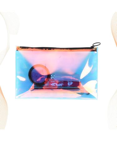 Tendycoco HOLOGY Makeup Bag | TPU Clear Travel & Home Cosmetic Organizer | Schiller Kosmetik Bag - Buy Online on GoSupps.com