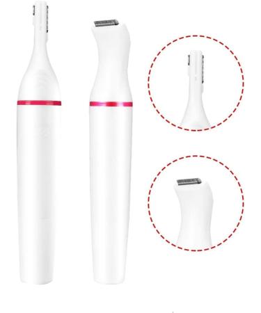 Electric Razor for Women - 2-in-1 Pain-Free Eyebrow Epilator & Shaver for Face Eyebrows Lip Nose Legs Armpits & Bikini - Buy Online on GoSupps.com