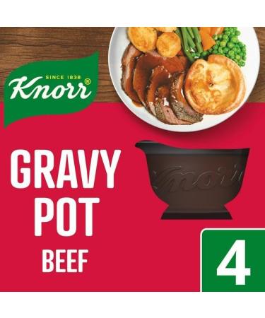 Gravy Pot Bundle with Knorr Beef Gravy Pots 4x28g With Knorr Chicken Gravy Pot 4x28g (2 Pack) - Buy Online on GoSupps.com