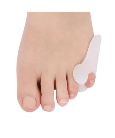 HAOSEM 2/4Pcs Gel Pinky Bunion Corrector Toe Separators Bunionette Pads Toe Spacers for Pain Relief of Corn Callus and Blisters