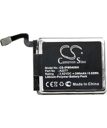 Buy A2277 240mAh Battery for Watch Series 5 40mm MWWP2LLA | 3.82V - International Shipping Available - Buy Online on GoSupps.com