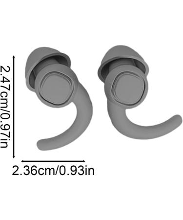 Noise Reduction Earplugs for Sleep Water-Proof Ear Plugs | Portable Earplugs with Mini Storage Box for Sleeping Money money Gray - Buy Online on GoSupps.com