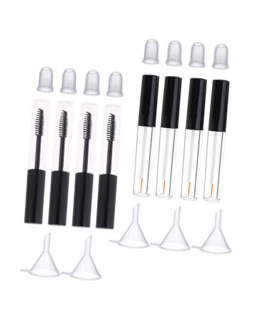 AUTSUPPL 1 Set Empty Eyelashes Mascara Containers Lip Gloss Tubes with Wand Mascara Wands with Tube Cosmetic Supplies Empty Mascara Tube Refillable Tubes Empty Eyeliner Tube Container