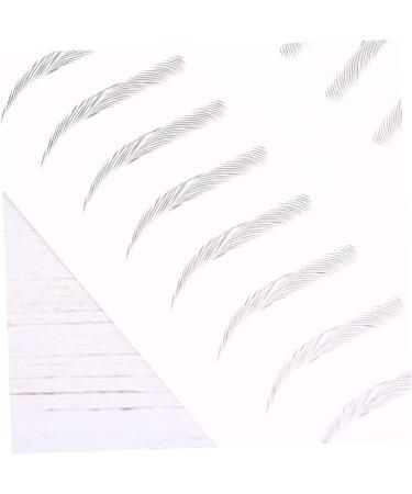 FOMIYES 2 Pairs Waterproof Sticker Makeup Stuff Artificial Eyebrow Patch Brow Tatoo Tool The Lazy Hair Miss - Buy Online on GoSupps.com